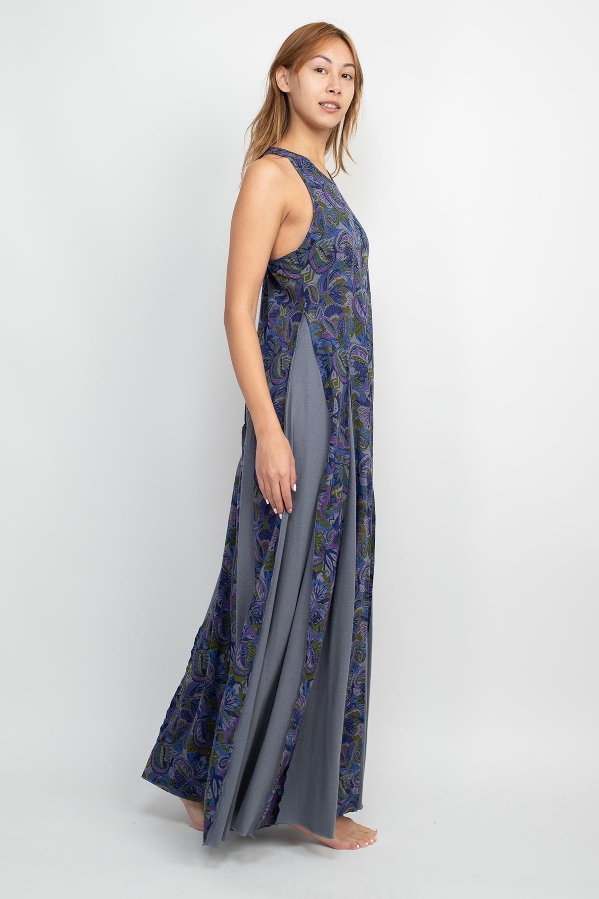 Groovy Paisley Maxi Dress