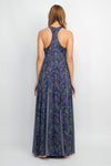 Groovy Paisley Maxi Dress