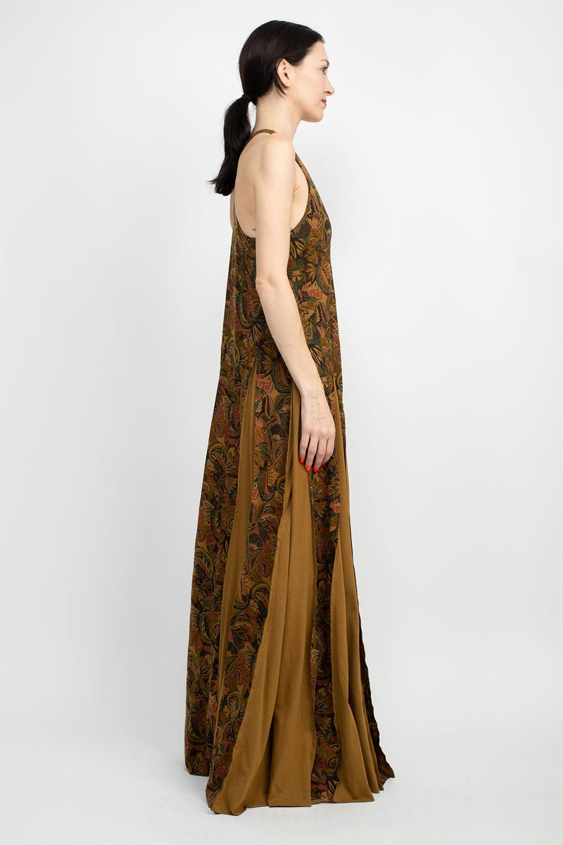 Groovy Paisley Maxi Dress