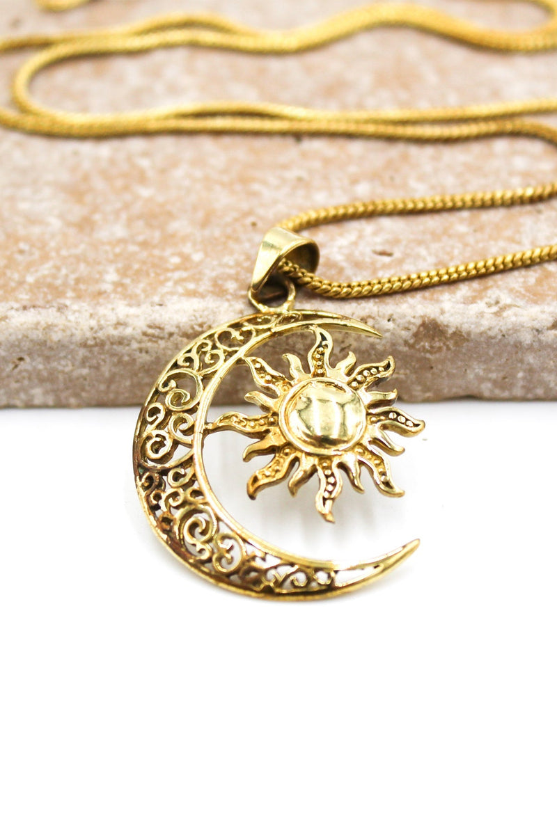 Sun & Moon Necklace