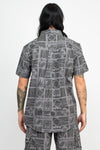 90's Print Rasta Short Sleeve Shirt