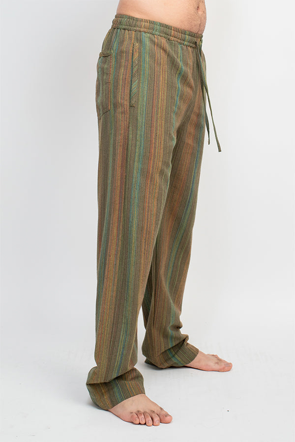 Unisex Striped Pants