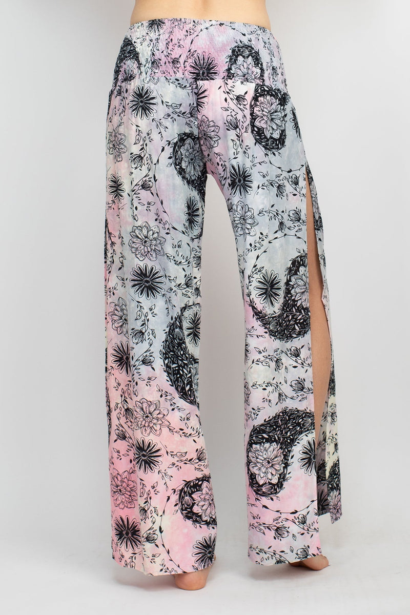 Side Slit Yin Yang Pants