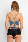 Mandala Mosaic Halter Top