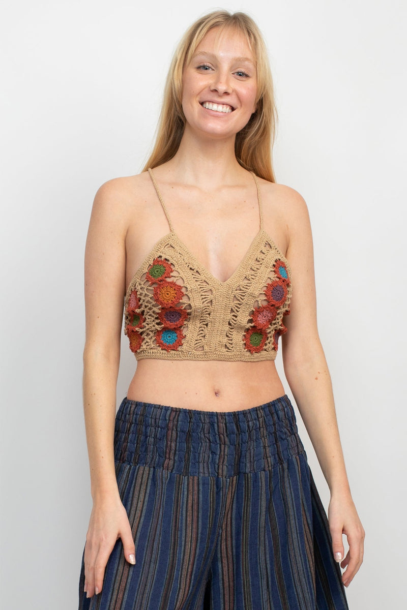 Mandala Mosaic Halter Top