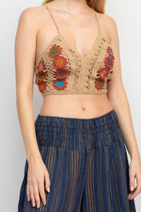 Mandala Mosaic Halter Top