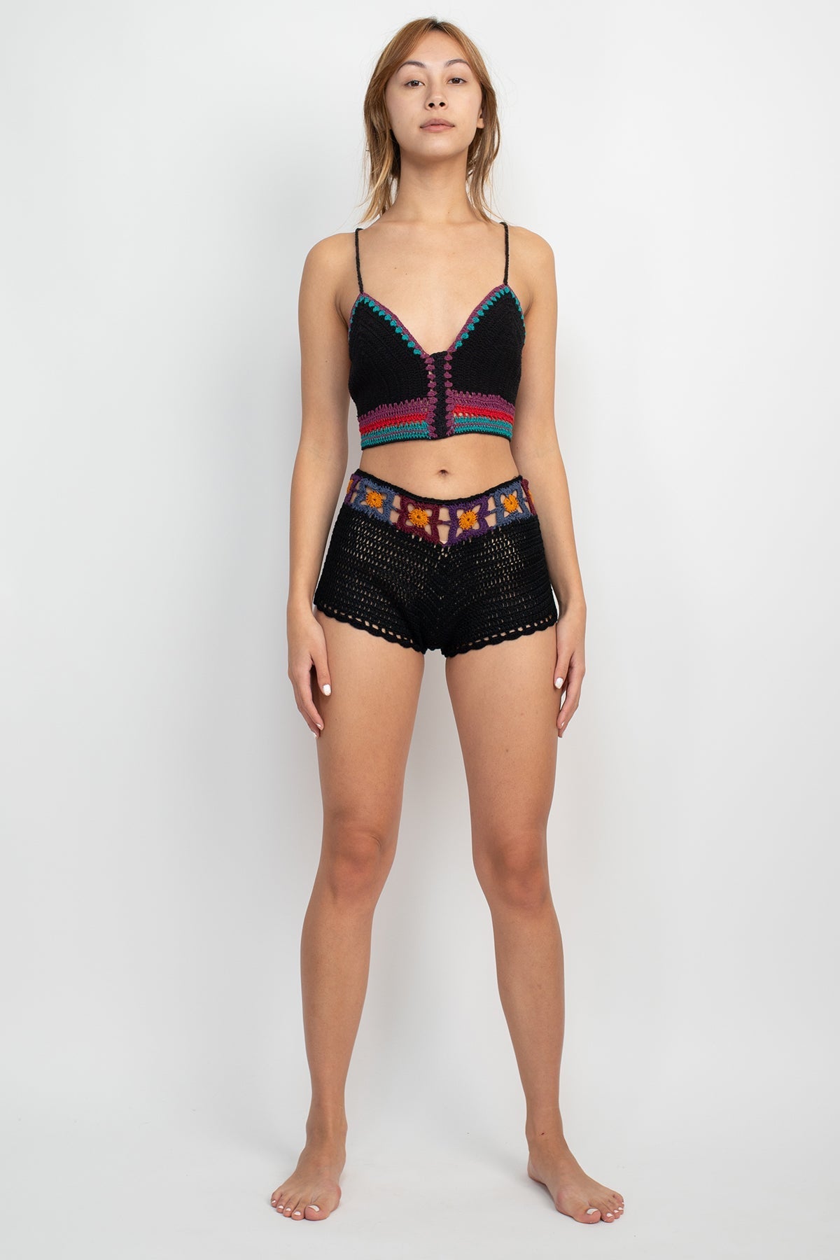 Fiesta Crochet Crop Top