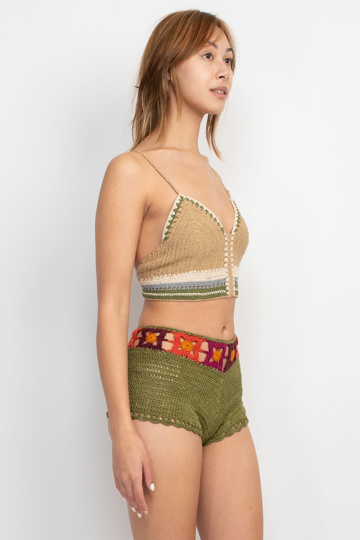 Fiesta Crochet Crop Top