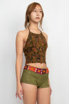 Groovy Paislety Halter Top