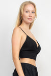 Homespun Cotton Bra Top