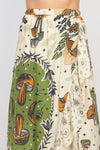 Mushroom Wrap Skirt