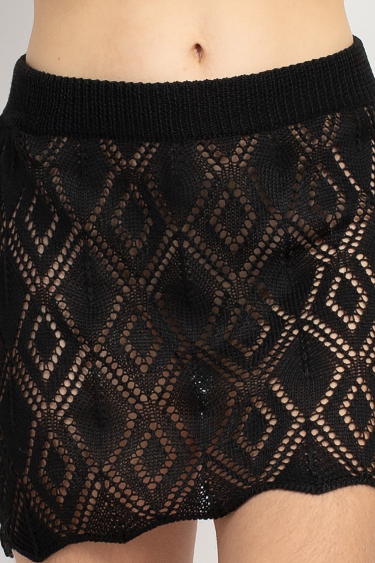 Diamond Knit Skirt