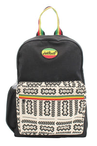 Jah Roots Rasta Tribal Front Pocket Backpack